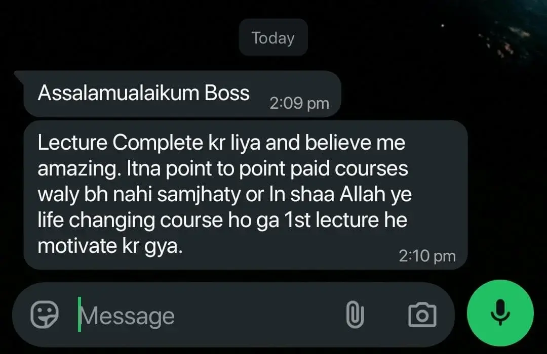Student review 6